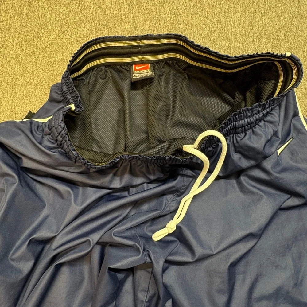 Nike Team Navy Blue Track Pants Athletic Joggers Men's Size XL Vintage Y2K 90s